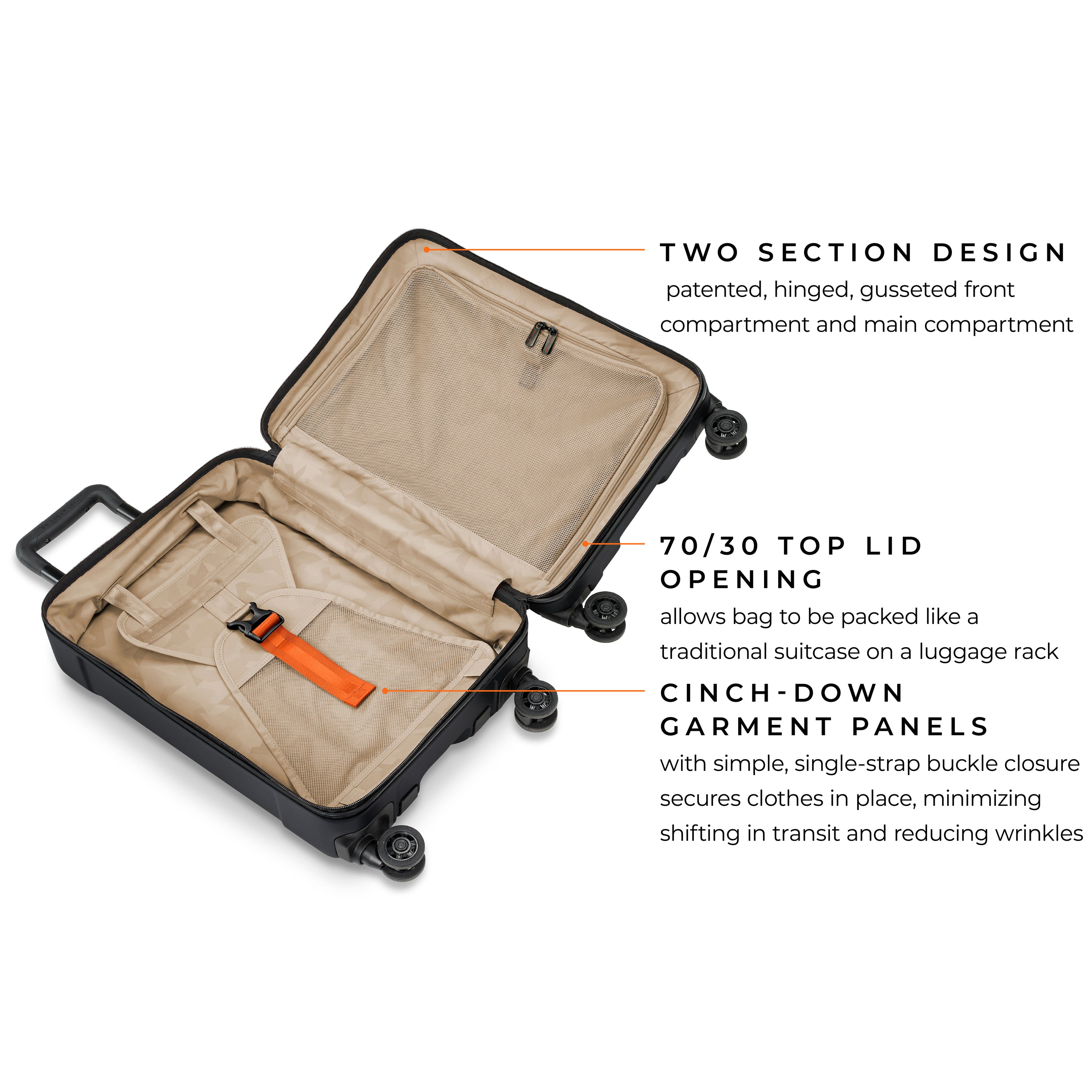 TORQ DOMESTIC 22" CARRY-ON SPINNER