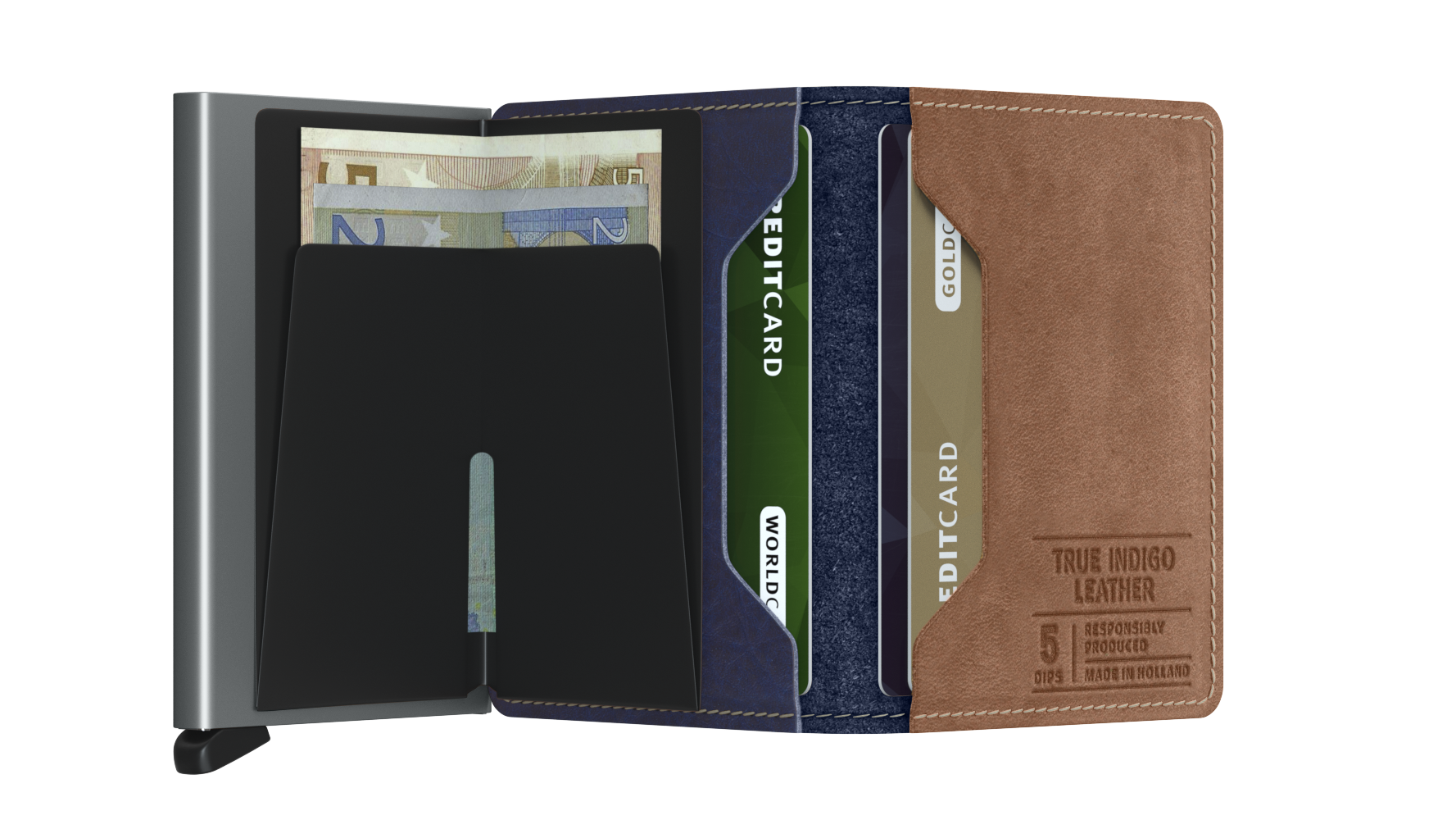 Slimwallet Indigo