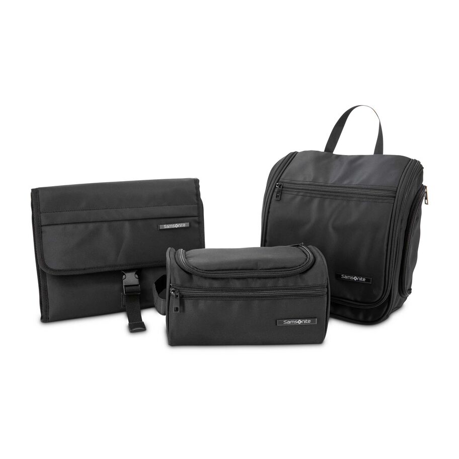 COMPANION BAGS TOP ZIP TRAVEL KIT