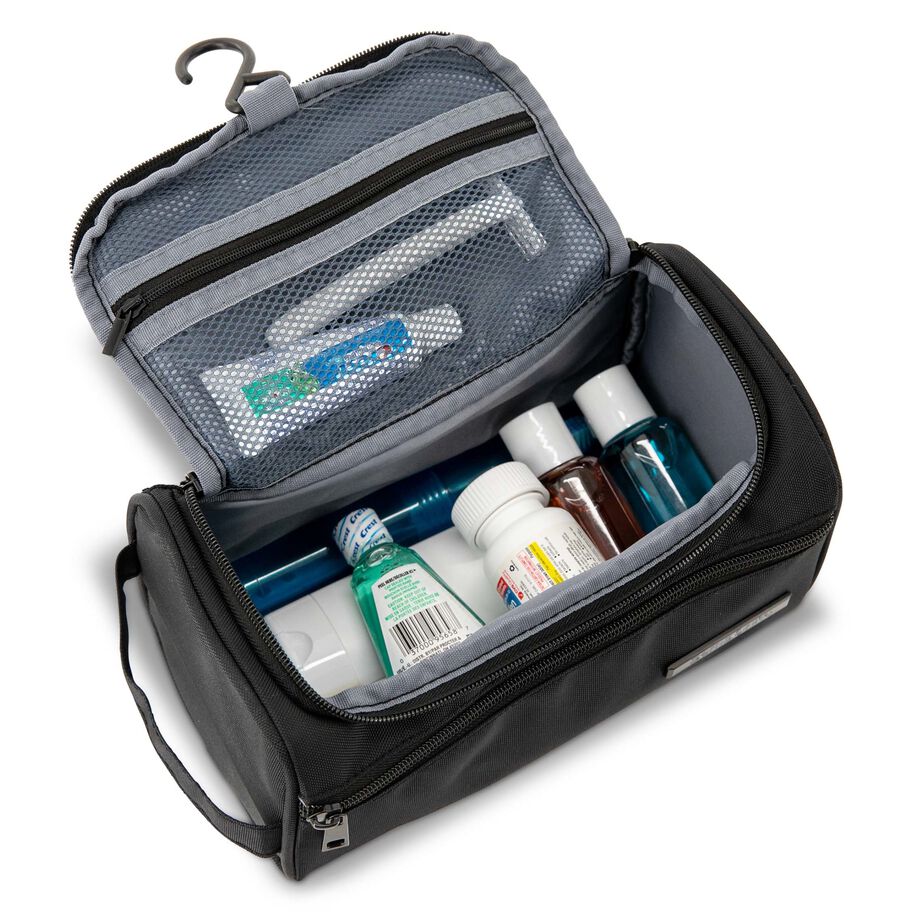 COMPANION BAGS TOP ZIP TRAVEL KIT