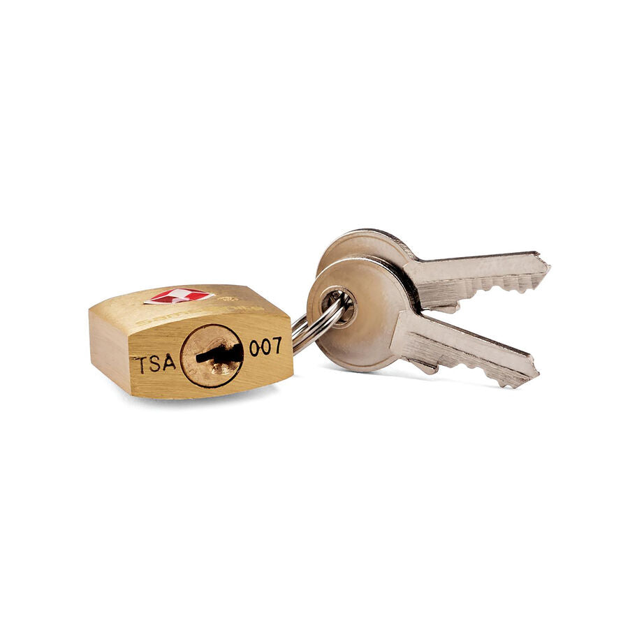 2 PACK TSA BRASS KEY LOCKS