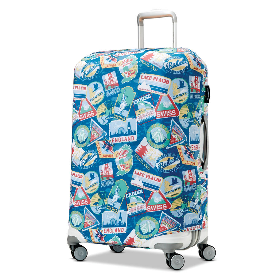 PRINTED LUGGAGE COVER XL