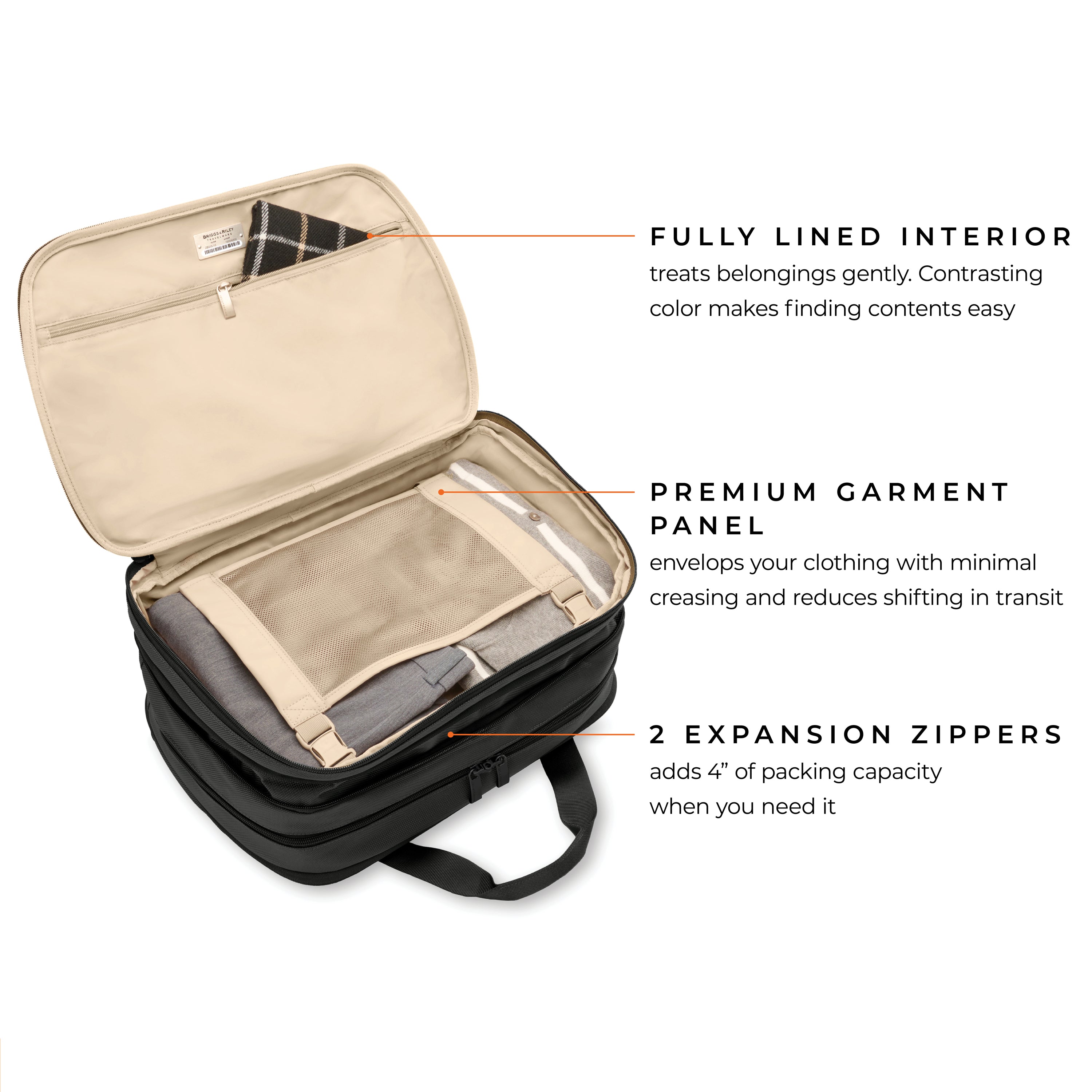 BASELINE EXPANDABLE CABIN BAG