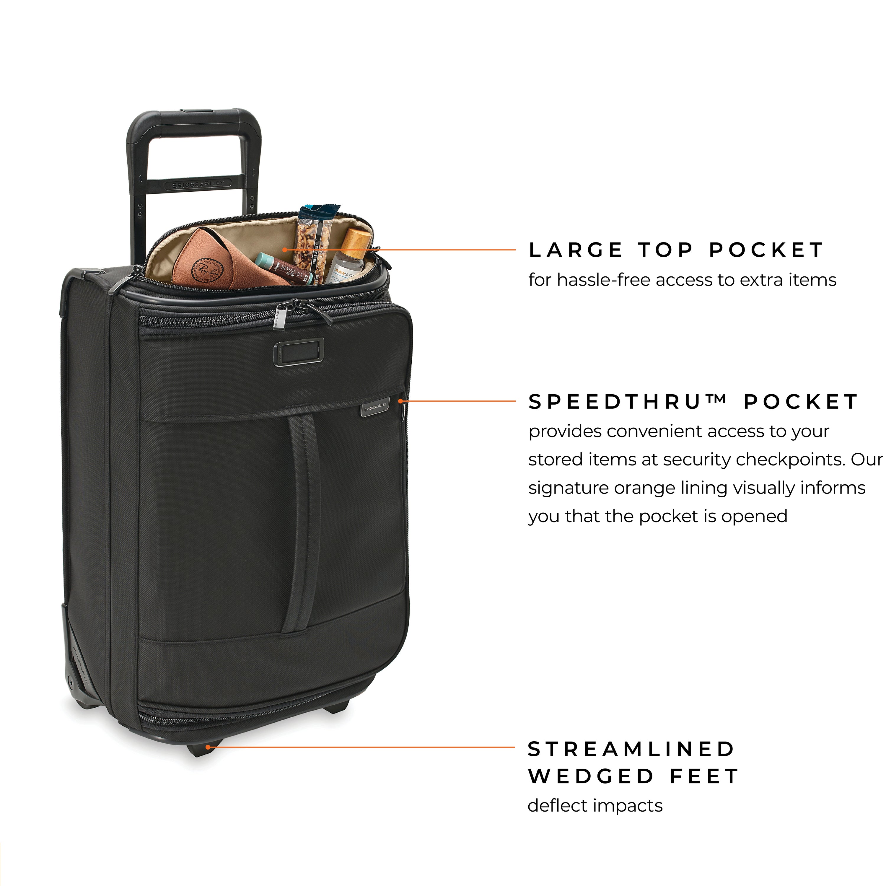 BASELINE GLOBAL 21" 2-WHEEL CARRY-ON DUFFLE