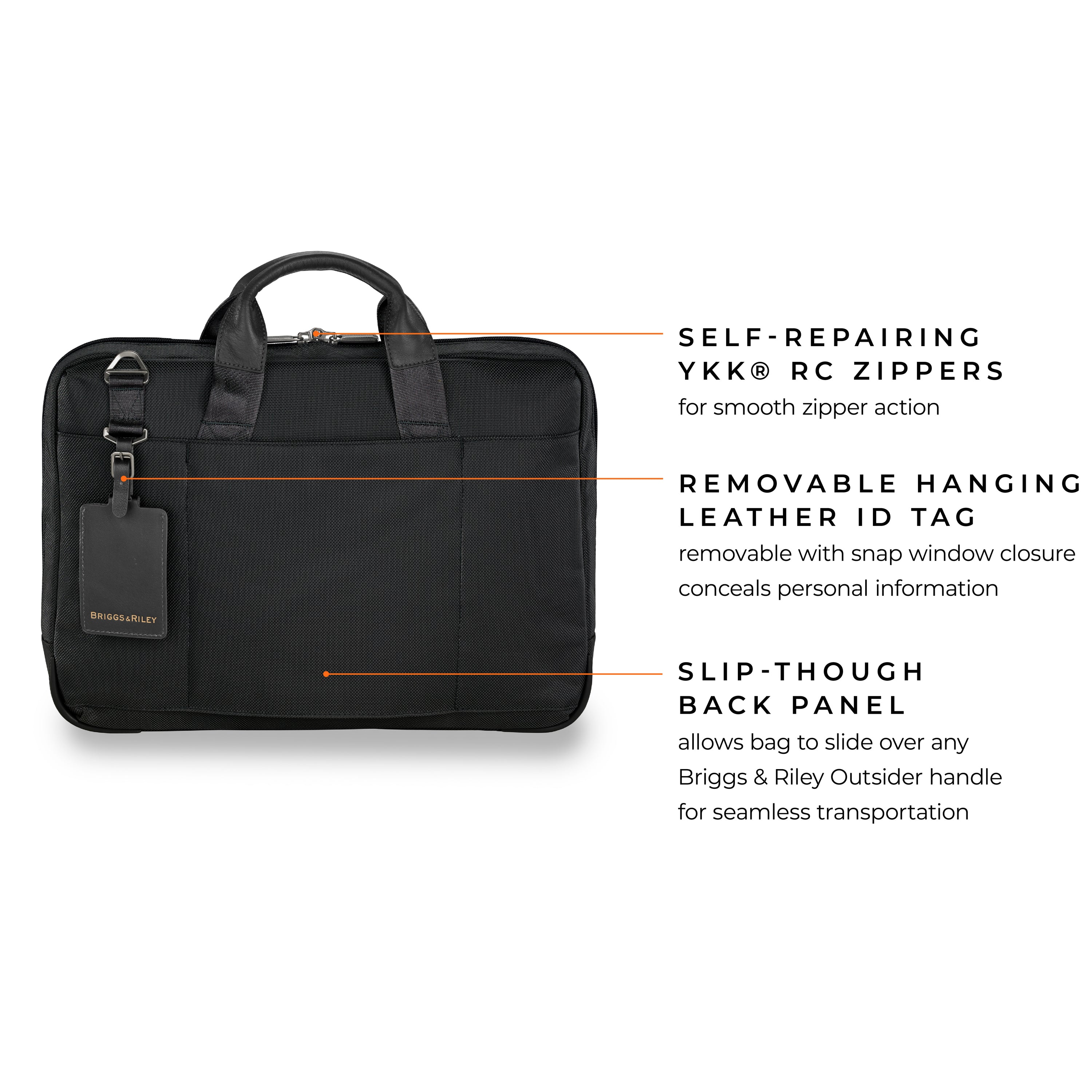 @WORK SLIM BRIEFCASE