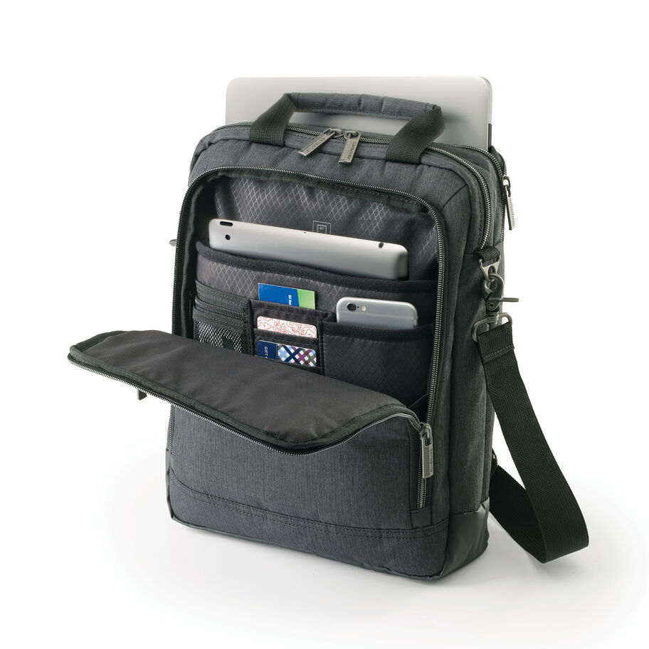 MODERN UTILITY VERTICAL MESSENGER BAG