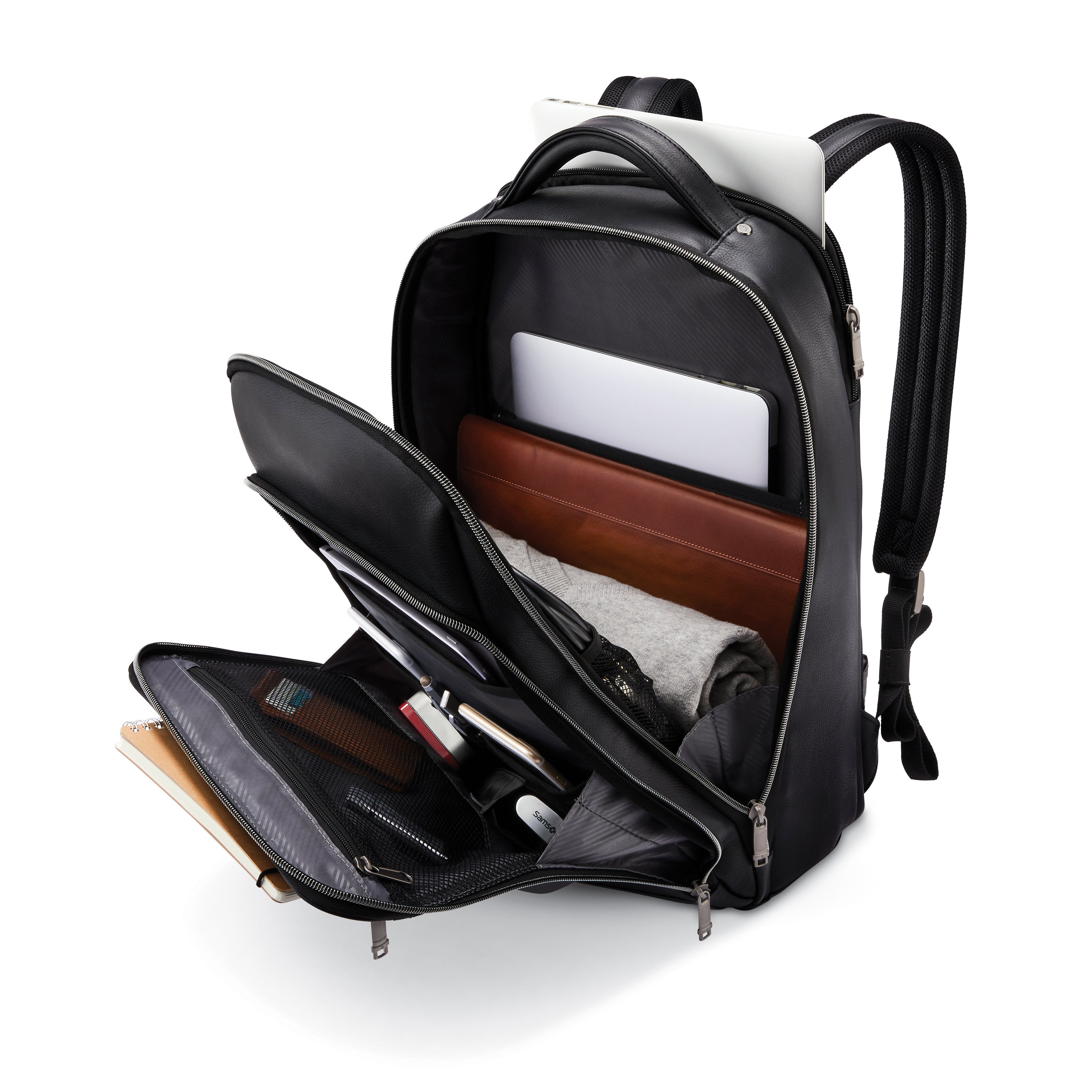 CLASSIC LEATHER BACKPACK (15.6")